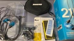 SHURE SE215 SP ダイナミック密閉型カナルイヤホン ほぼ未使用のサムネイル