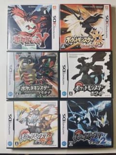 ポケットモンスター ゲームソフト 6本セット3DS DS ポケットモンスター ゲームソフト 6本セット - メルカリ