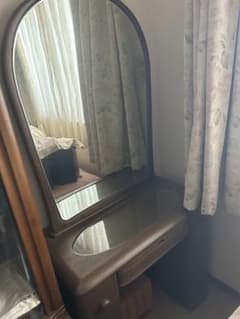 【アンティーク鏡台】幅79×奥行40×高さ160cm｜収納豊富・鏡取り外し可 アンティーク鏡台】幅79×奥行40×高さ160cm｜収納豊富・鏡取り外し可