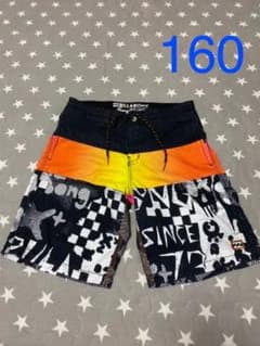 BILLABONG サーフパンツ 水着　160cm 海パン　ラッシュガード　美品のサムネイル