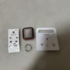 【未使用あり】Latticeピアスセット & Apple Watch カバー 他のサムネイル