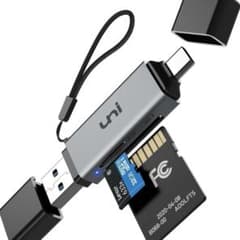 SDカードリーダー　新品未使用のサムネイル