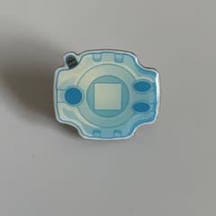 デジモンアドベンチャー ピンバッジ デジヴァイス 15周年 オメガモン