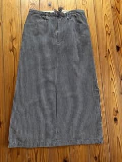natural laundry ストライプ　デニムスカートのサムネイル