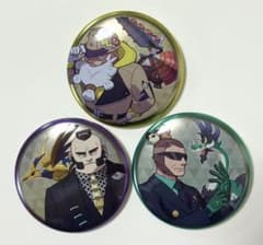 ポケモンZA 缶バッジコレクション ミアレ編タラゴン　ジプソ　マスカットのサムネイル