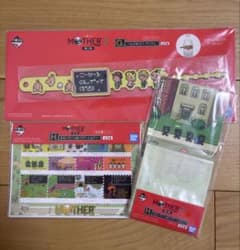 이치 반 쿠지 MOTHER2 G 상 고무 밴드 H 상 입체 메모 우표 바람 씰