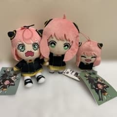 SPYFAMILY 아냐 봉제인형 3점 세트
