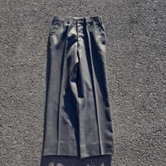 極太】英国製 70sヴィンテージ ウールスラックス YZIP - メルカリ