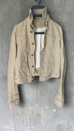 【美品】JUNGLE CATベージュ ショート丈ジャケット Y2Kのサムネイル