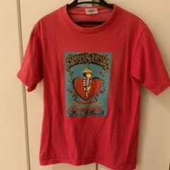 グラフィックTシャツ レッド 半袖のサムネイル