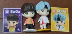 TinyTAN McDonald's 콜라보레이션 피규어 SUGA 2체 세트