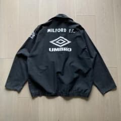ビンテージ 90s イングランド Milford FC ドリルトップ BLACK ビンテージ 90s イングランド Milford FC ドリルトップ BLACK - メルカリ