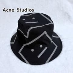 Acne Studios アイコンデザインバケットハット BLK/59cm - メルカリ