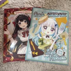 にじさんじ ココス コラボ クリアファイル 月ノ美兎 リゼ・ヘルエスタ