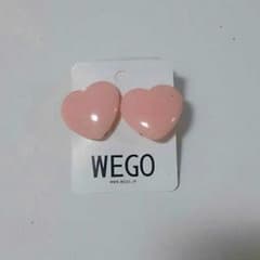 WEGOピンクハートイヤリング♡のサムネイル
