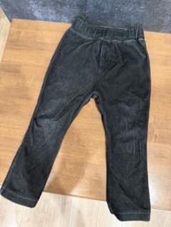 デニム風 ベビーパンツ 90cm ブラック
