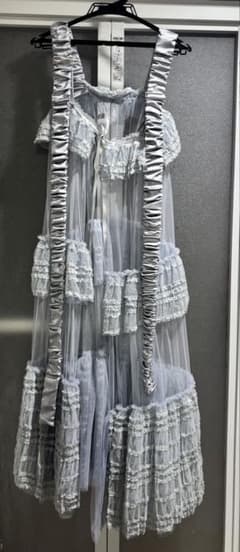 チュールフリルレイヤードワンピースのサムネイル