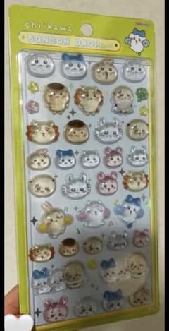 正規品　ちいかわ ボンボンドロップシール　2枚セットのサムネイル