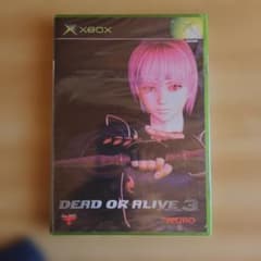 【新品未開封】DEAD OR ALIVE 3 　Xbox ソフトのサムネイル