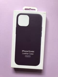 純正 iPhone 13 mini レザーケース ダークチェリー 未使用 - メルカリ