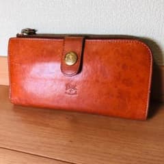 【定価4万円】 イルビゾンテ　長財布　ヤケヌメ　ヌメのサムネイル