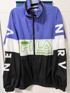FILA ナイロンジャケット エヴァンゲリオン 初号機 Lサイズ - 5