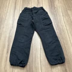 ロングパンツ　黒　130cm