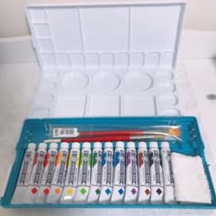 アクリルガッシュ 絵の具セット 新品未使用 12色のサムネイル