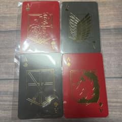 Attack Titan Playing cards (set of 4)