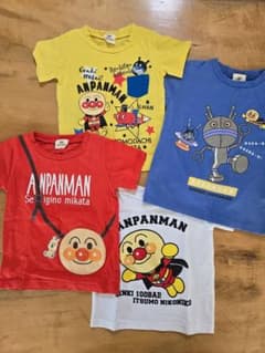 アンパンマン 半袖Tシャツ 4枚セットのサムネイル