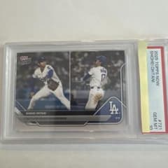大谷翔平 二刀流 カード PSA10 TOPPS 721 ドジャース 50/50 - メルカリ