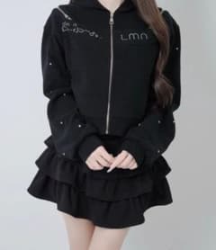 Lumignon Emoticon Jewel bijou hoodie 黒 - メルカリ