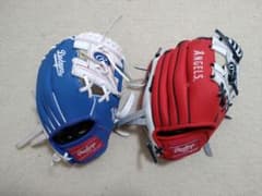 【ほぼ新品】Rawlings 幼児用グローブ 2個セットのサムネイル