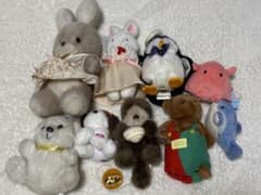 昭和レトロぬいぐるみ　まとめ売りのサムネイル