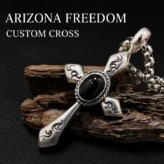 美品】ARIZONA FREEDOM クロス ネックレス カスタムモデル - メルカリ
