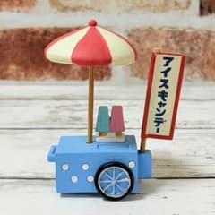 コンコンブル　デコレ　アイスキャンディー売り　屋台　フィギュア　ミニチュア コンコンブル デコレ アイスキャンディー売り 屋台 フィギュア