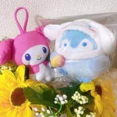 コウペンちゃん シナモロール 手のひらマスコット ぬいぐるみ マイメロ