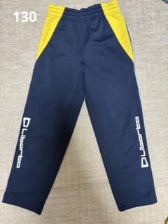 リベルタ ジャージパンツ ネイビー/イエローのサムネイル