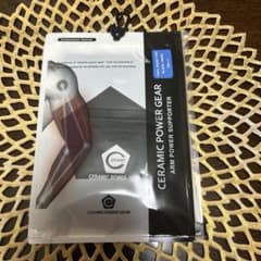 CERAMIC POWER GEAR アームサポーター ブラック ホワイト Lのサムネイル