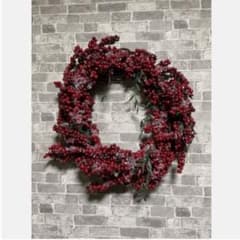 最終お値下げ エミリオロバ 大きなクリスマスリース 直径45㎝〜 - メルカリ