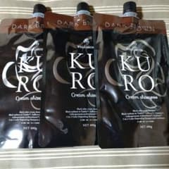 バランローズ　ＫＵＲＯ　クリームシャンプー　3個のサムネイル
