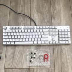 e元素 メカニカル キーボード 茶軸 フルサイズのサムネイル