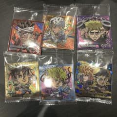ジョジョの奇妙な冒険 ウエハースシール 6枚セットのサムネイル