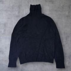 ドルモア カシミヤ混 タートルネック ニット イタリア製 46 DRUMOHR