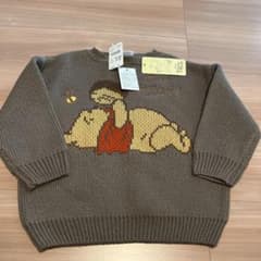 ディズニー⭐︎プーさんセーター　90のサムネイル