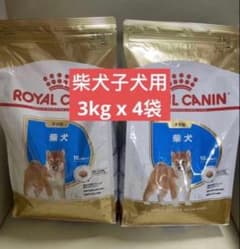  CANIN 柴犬子犬用ドライフード 3kg x 4袋 ROYAL CANIN 柴犬子犬用ドライフード 3kg x 4袋 - メルカリ