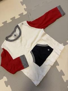 PETIT BATEAU 長袖カットソー 18m 81cmのサムネイル