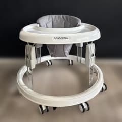 ホワイト 歩行器 ベビー　【美品】のサムネイル
