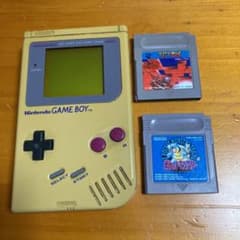 ★☆よっしー様専用☆★ゲームボーイ本体　動作OK！カセットおまけつきのサムネイル