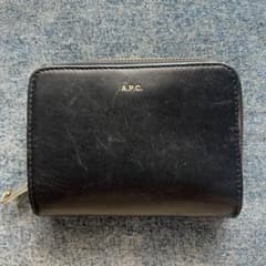 APC 二つ折り財布 ネイビーのサムネイル